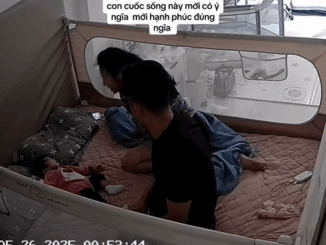 Cặp vợ chồng Quảng Ninh hiếm muộn 12 năm và khoảnh khắc ngắm con ngủ lay động cộng đồng mạng