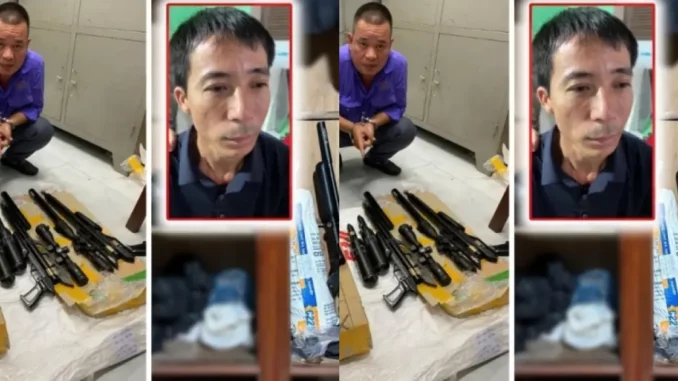 Bắt 2 đối tượng, thu giữ nhiều linh kiện lắp ráp sún.g quân dụng Bắt 2 đối tượng, thu giữ nhiều linh kiện lắp ráp sún.g quân dụng