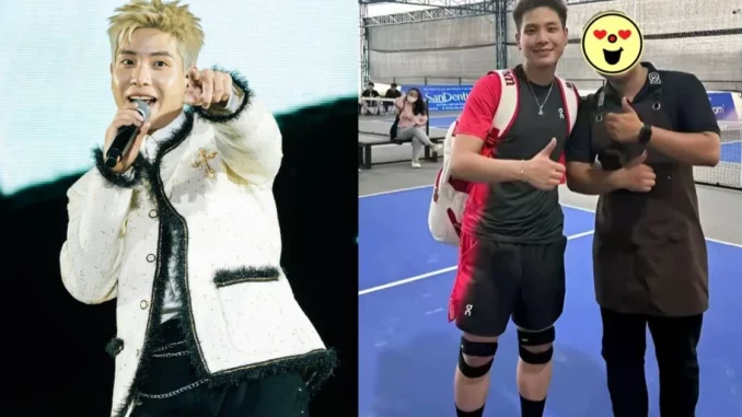 Quân A.P muốn giấu cũng khó, dẫn vợ hot girl chơi pickleball, bị tóm cảnh này? Quân A.P muốn giấu cũng khó, dẫn vợ hot girl chơi pickleball, bị tóm cảnh này?