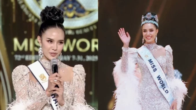 Tân Miss World 2025 lộ diện: Bị ung thư, Á hậu 3 MU mà Nawat phế truất Tân Miss World 2025 lộ diện: Bị ung thư, Á hậu 3 MU mà Nawat phế truất