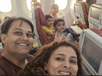 Bức ảnh hạnh phúc cuối cùng của gia đình bác sĩ Ấn Độ trên máy bay Air India