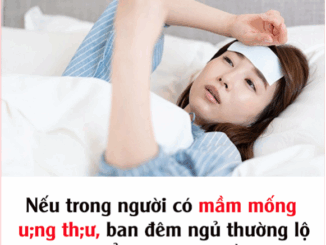 Nếu trong người có mầm mống u;ng th;ư, ban đêm ngủ thường lộ ra 3 đặc điểm nhưng nhiều người chủ quan