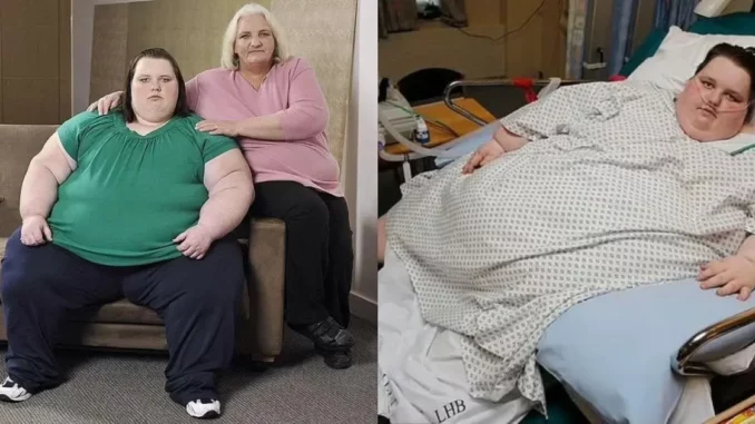 Bi kịch của cô gái Anh nặng 400 kg, phải ra ngoài bằng cần cẩu Bi kịch của cô gái Anh nặng 400 kg, phải ra ngoài bằng cần cẩu