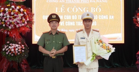 Thượng tá Trần Minh Nguyên giữ chức vụ Phó Giám đốc Công an TP Đà Nẵng Thượng tá Trần Minh Nguyên giữ chức vụ Phó Giám đốc Công an TP Đà Nẵng