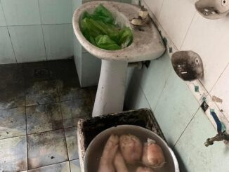 Thôi nhé, từ nay là xin phép tránh xa quán vịt quay nổi tiếng này, bao nhiêu người ăn phải làm sao bây giờ?