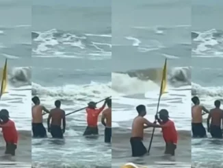 Vụ xô xát ở biển Cửa Lò: Nam nhân viên bị kiểm điểm từng cứu nhiều người đuối nước