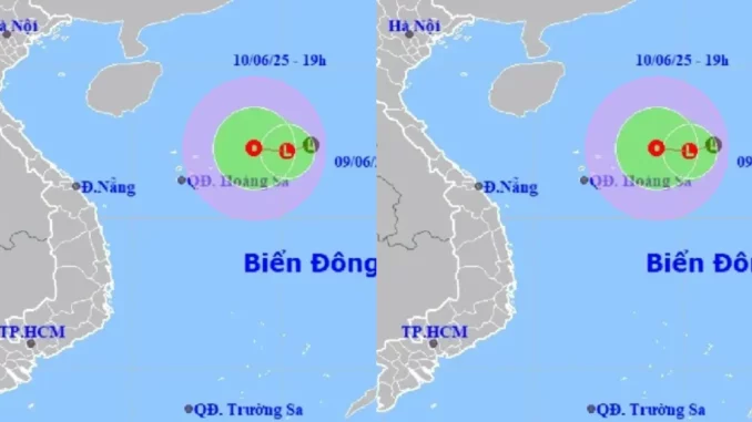 Áp thấp nhiệt đới khả năng sắp hình thành trên Biển Đông Áp thấp nhiệt đới khả năng sắp hình thành trên Biển Đông