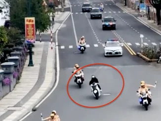 Xe máy SH “tạt đầu” đoàn xe chở lãnh đạo cấp cao: Hé lộ về người cầm lái