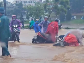 Đà Lạt ngập sau mưa lớn