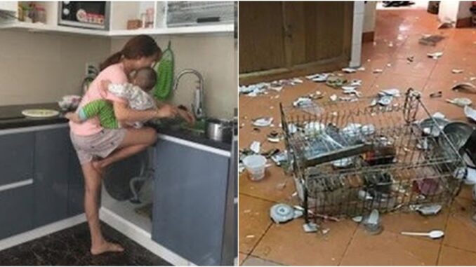 Cả ngày giữ con, vợ cúi nhặt đũa dưới sàn, ngẩng lên dứt khoát ly hôn: 20t không bằng cấp, ôm con về ngoại Cả ngày giữ con, vợ cúi nhặt đũa dưới sàn, ngẩng lên dứt khoát ly hôn: 20t không bằng cấp, ôm con về ngoại