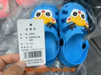 Phát hiện Chất gây u ng th ư trong giày dép trẻ em