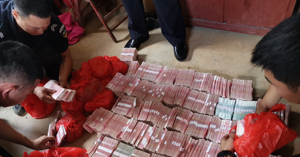 Tịch thu 29,6 tỷ đồng tiền mặt chôn rải rác khắp vườn và 6 kg vàng trong chuồng gà của một căn nhà cấp 4