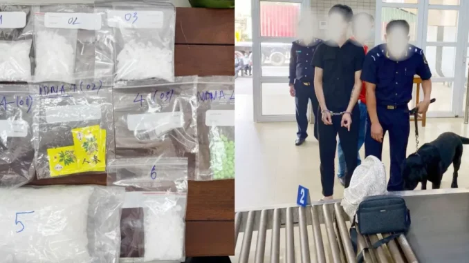 Nhập cảnh cửa khẩu Mộc Bài cùng 2kg m.a tú.y giấu trong balo Nhập cảnh cửa khẩu Mộc Bài cùng 2kg m.a tú.y giấu trong balo