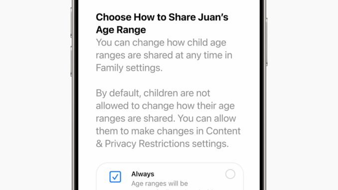 iOS 26 giới thiệu loạt tính năng bảo vệ trẻ em: Phụ huynh cần biết! iOS 26 giới thiệu loạt tính năng bảo vệ trẻ em: Phụ huynh cần biết!