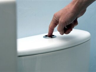 Có đến 2 nút bấm trên bồn cầu, bạn có biết công dụng từng nút không?