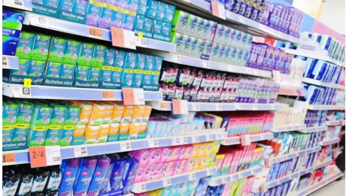 Anh phát hiện nồng độ thuốc trừ sâu cực cao trong băng vệ sinh Anh phát hiện nồng độ thuốc trừ sâu cực cao trong băng vệ sinh
