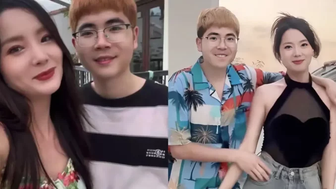 Chàng shipper nghèo ‘cưa đổ’ chị đẹp hơn 15 tuổi gây sốt ở Trung Quốc Chàng shipper nghèo ‘cưa đổ’ chị đẹp hơn 15 tuổi gây sốt ở Trung Quốc
