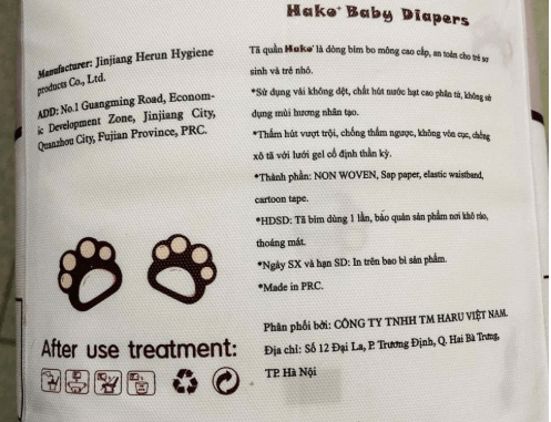 Tã bỉm trẻ em gắn mác Hàn, Nhật, mập mờ về xuất xứ, tiềm ẩn nhiều nguy cơ gây hại cho sức khỏe