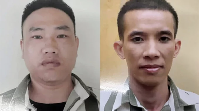 Hai ph:ạm nhân đ:ục tường tr:ốn tr:ại gi:am Thanh Xuân Hai ph:ạm nhân đ:ục tường tr:ốn tr:ại gi:am Thanh Xuân